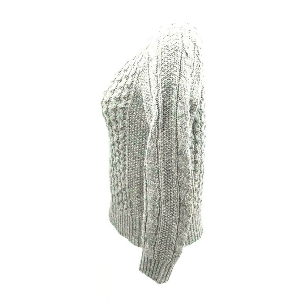 Banana Republic Textured Knit Sweater Sz XS Gray - Picture 4 of 8